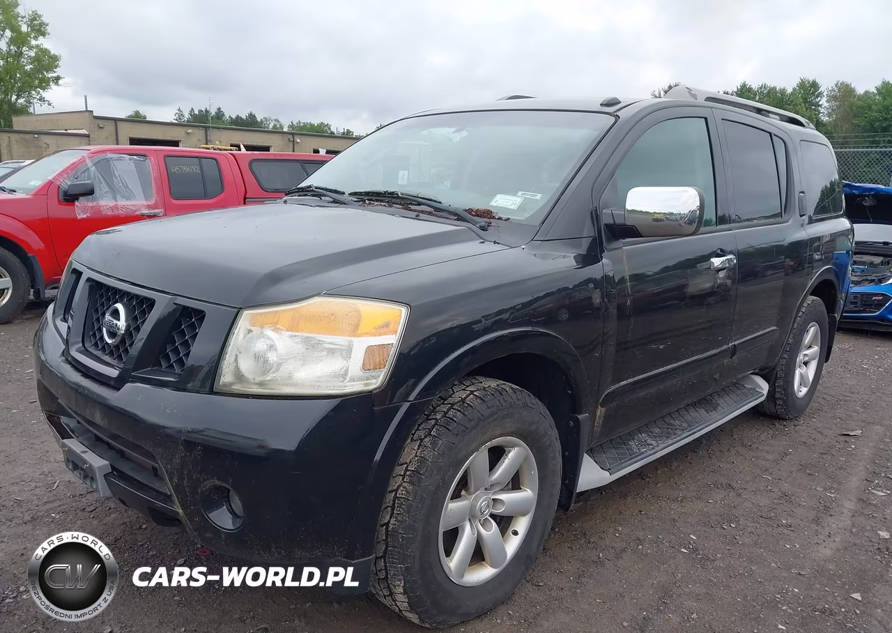 2011 Nissan Armada Sv VIN:5N1AA0NC7BN615621 - 2