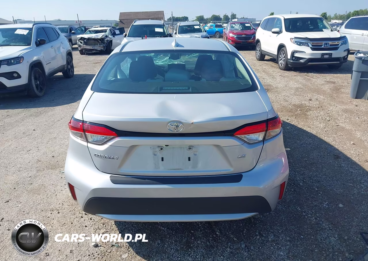 2022 Toyota Corolla Le VIN:5YFEPMAE0NP360417 - 17