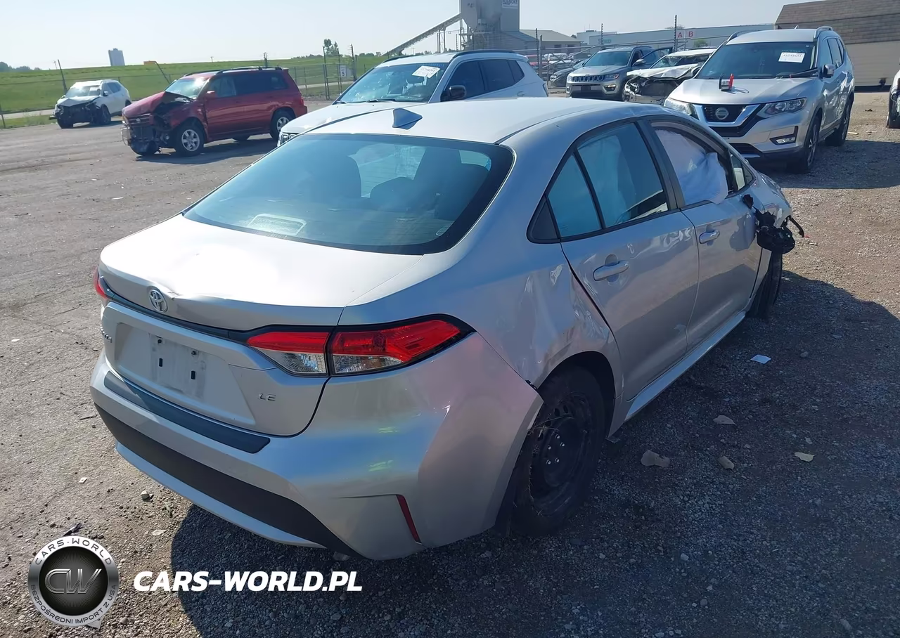 2022 Toyota Corolla Le VIN:5YFEPMAE0NP360417 - 4