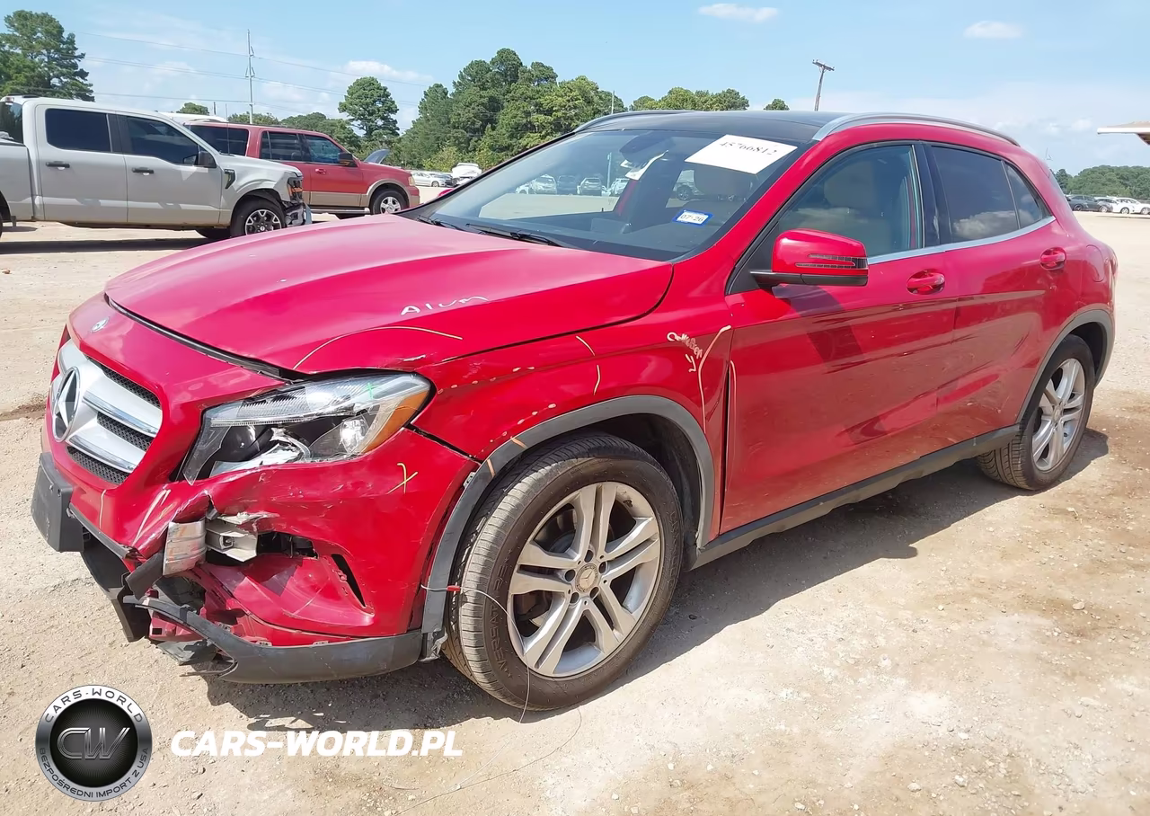 2015 Mercedes-Benz Gla 250 VIN:WDCTG4EB7FJ179080 - 2