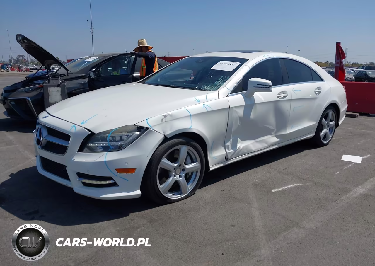2014 Mercedes-Benz Cls 550 VIN:WDDLJ7DB6EA125767 - 2