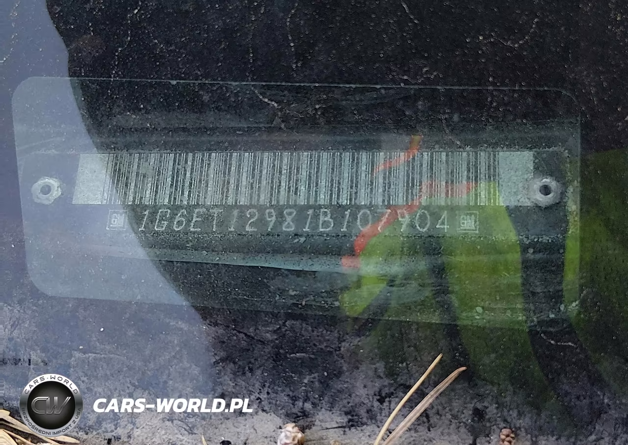 2001 Cadillac Eldorado Etc VIN:1G6ET12981B107904 - 9