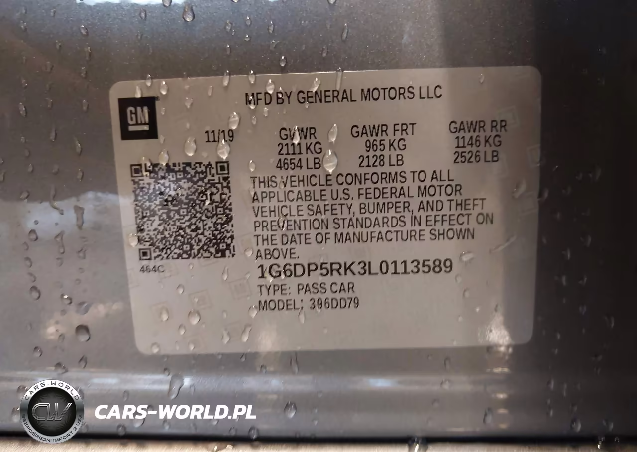 2020 Cadillac Ct5 Sport VIN:1G6DP5RK3L0113589 - 9