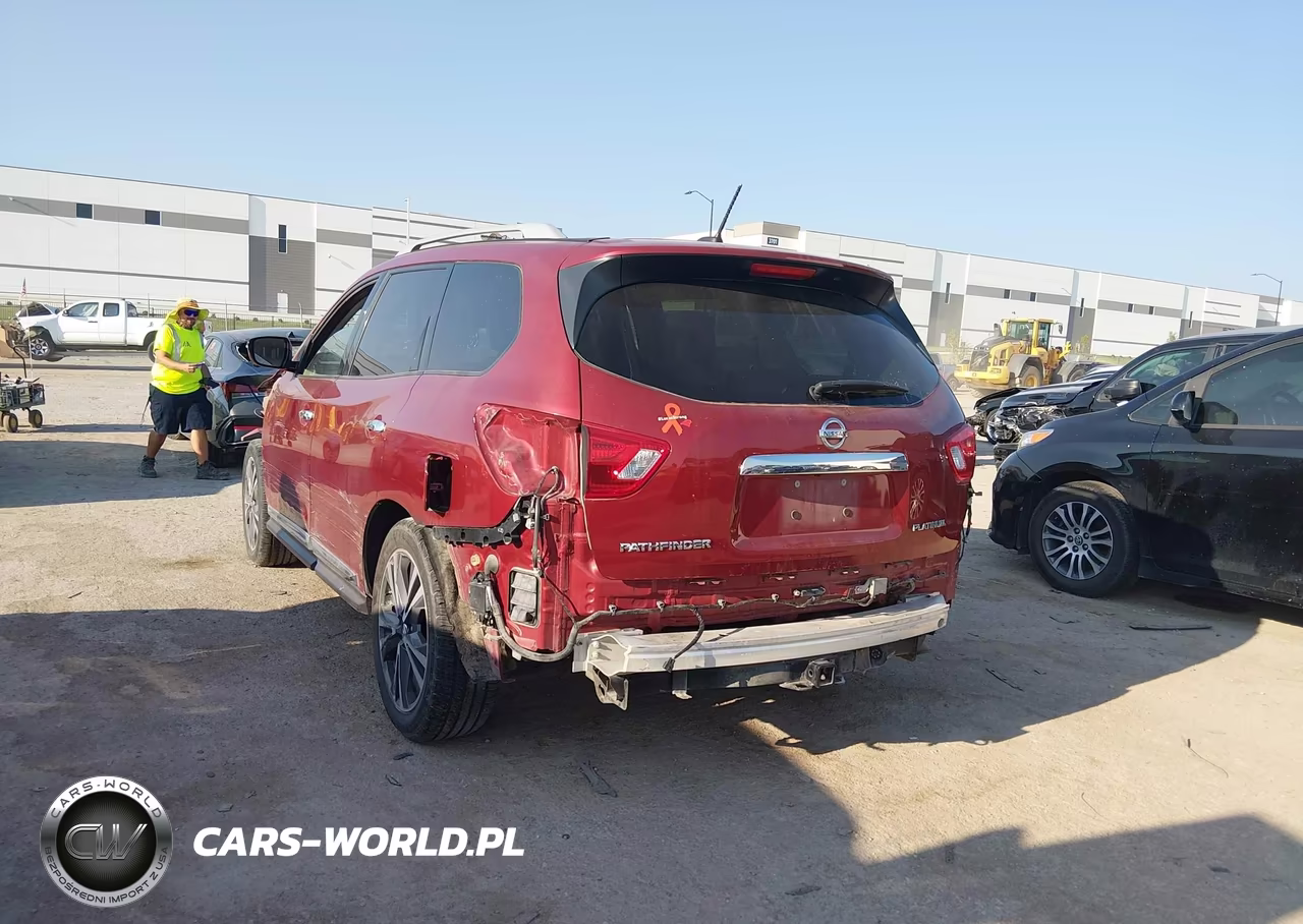 2017 Nissan Pathfinder Platinum VIN:5N1DR2MN2HC679753 - 3