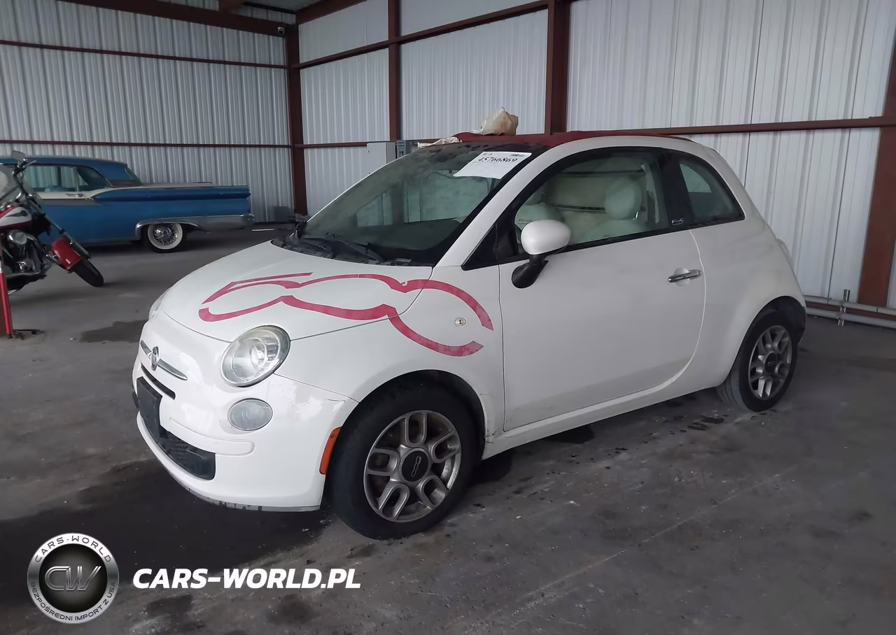 2013 Fiat 500C Pop VIN:3C3CFFDR4DT709437 - 2