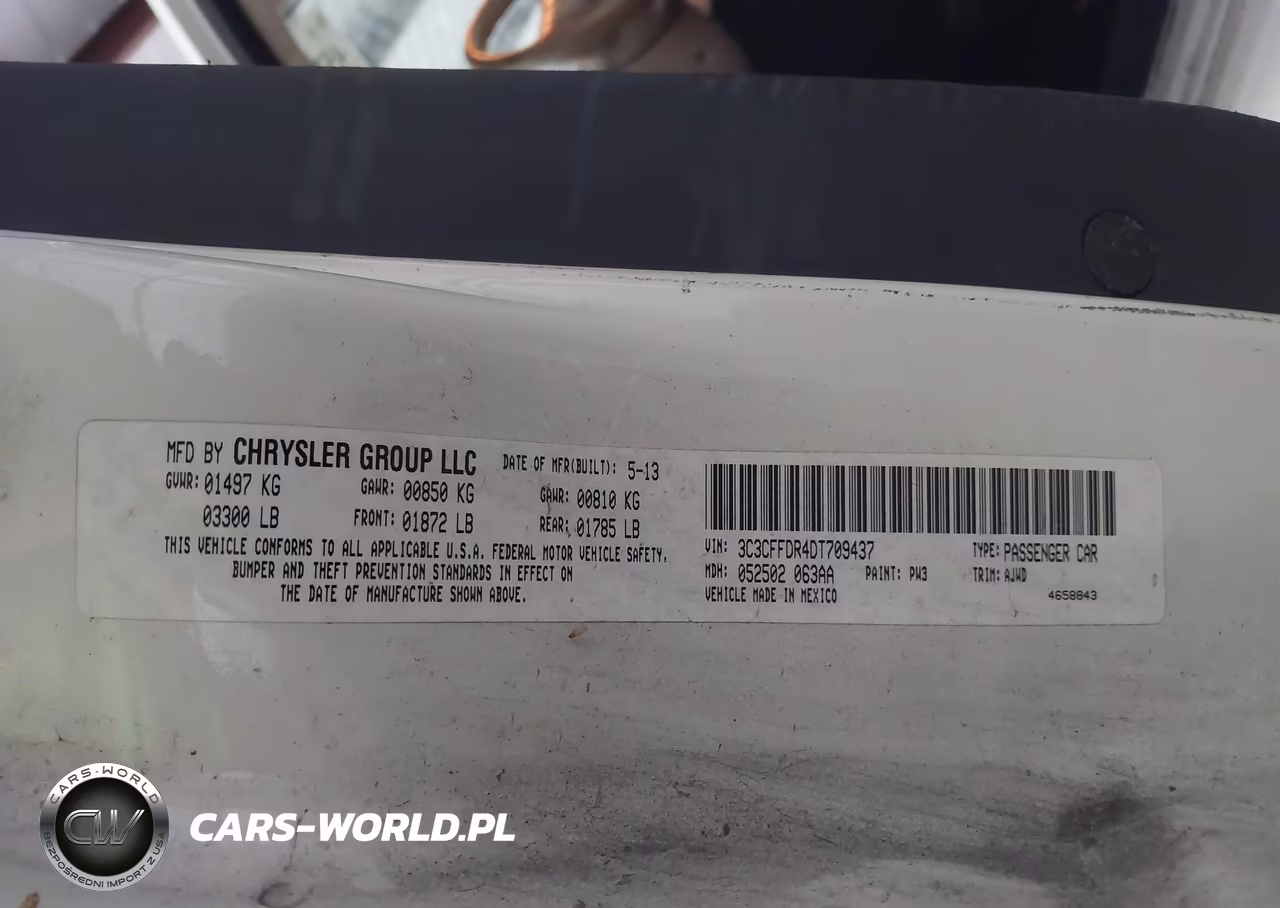2013 Fiat 500C Pop VIN:3C3CFFDR4DT709437 - 9