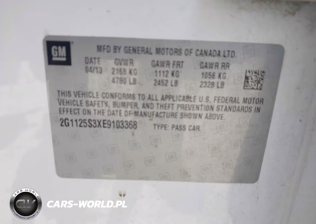 2014 Chevrolet Impala 2Lt VIN:2G1125S3XE9103368 - 9