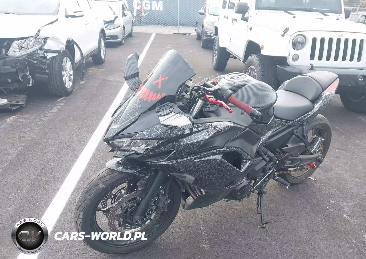 2024 Kawasaki Ex650 P VIN:ML5EXEP10RDAB9806 - 2