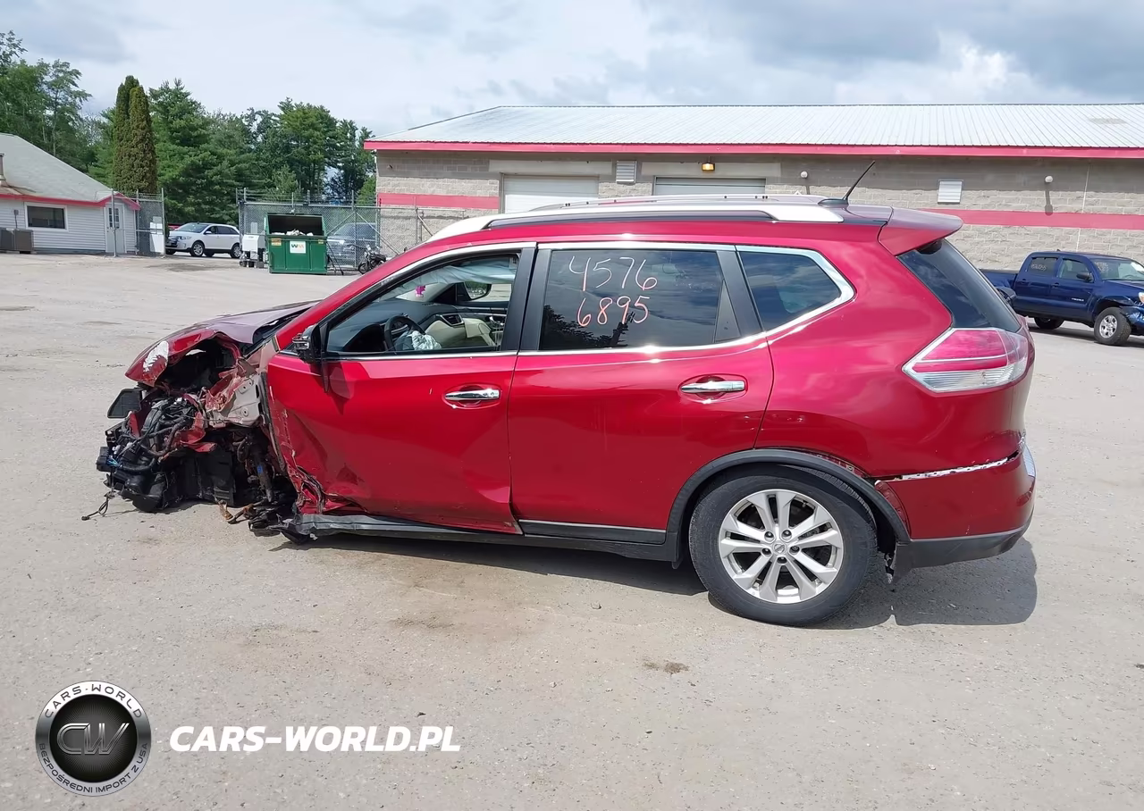 2016 Nissan Rogue Sv VIN:KNMAT2MVXGP723059 - 15