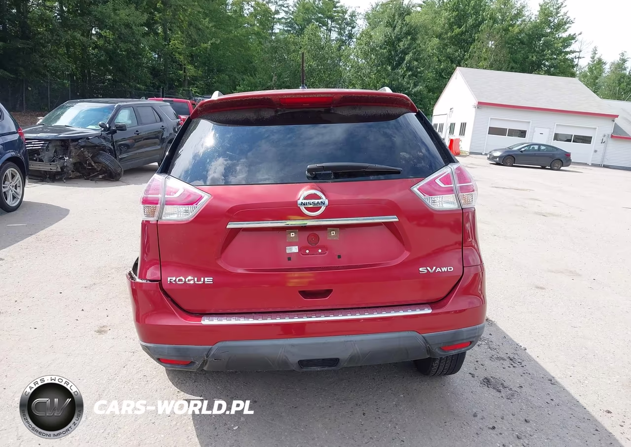 2016 Nissan Rogue Sv VIN:KNMAT2MVXGP723059 - 17