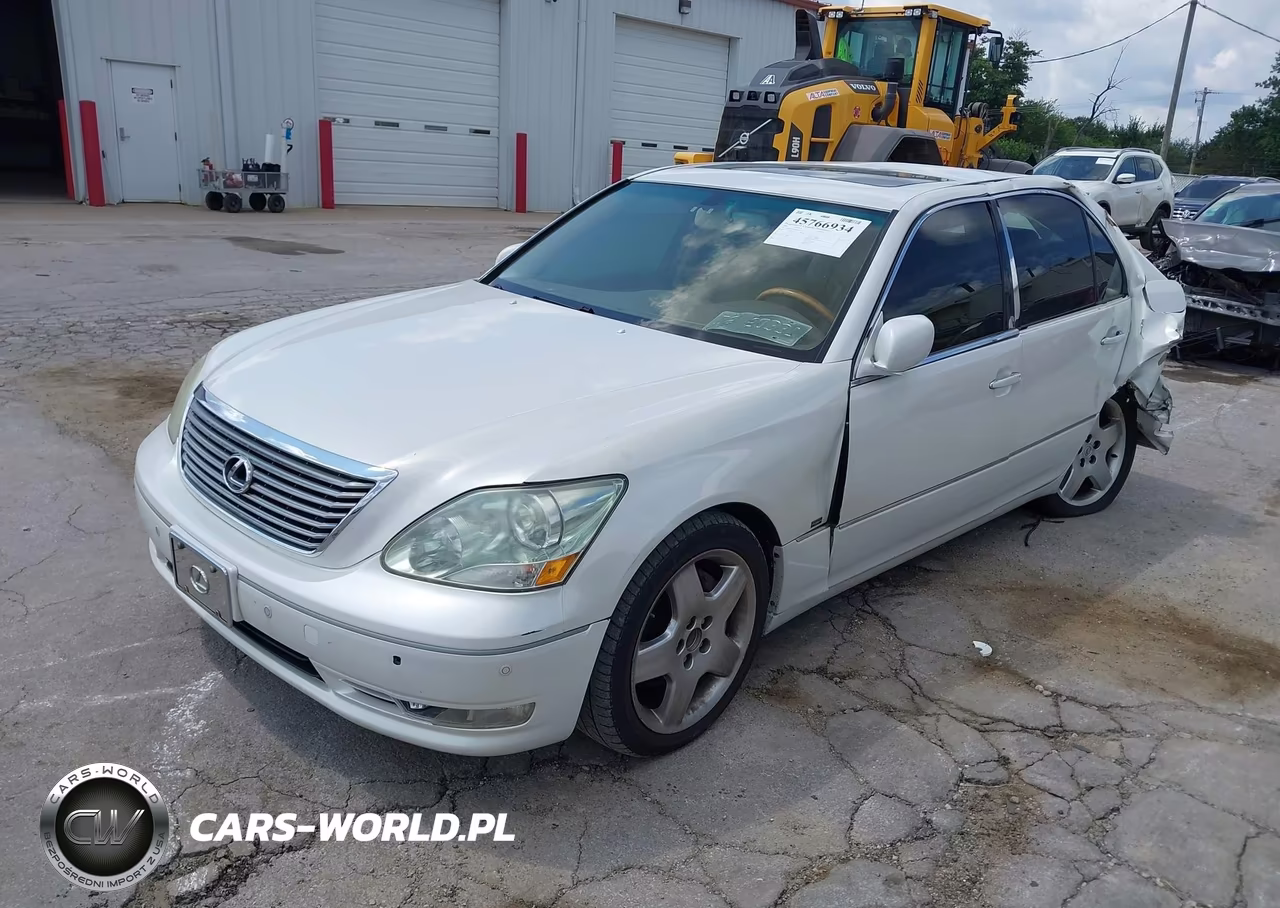 2004 Lexus Ls 430 VIN:JTHBN36FX40125325 - 2