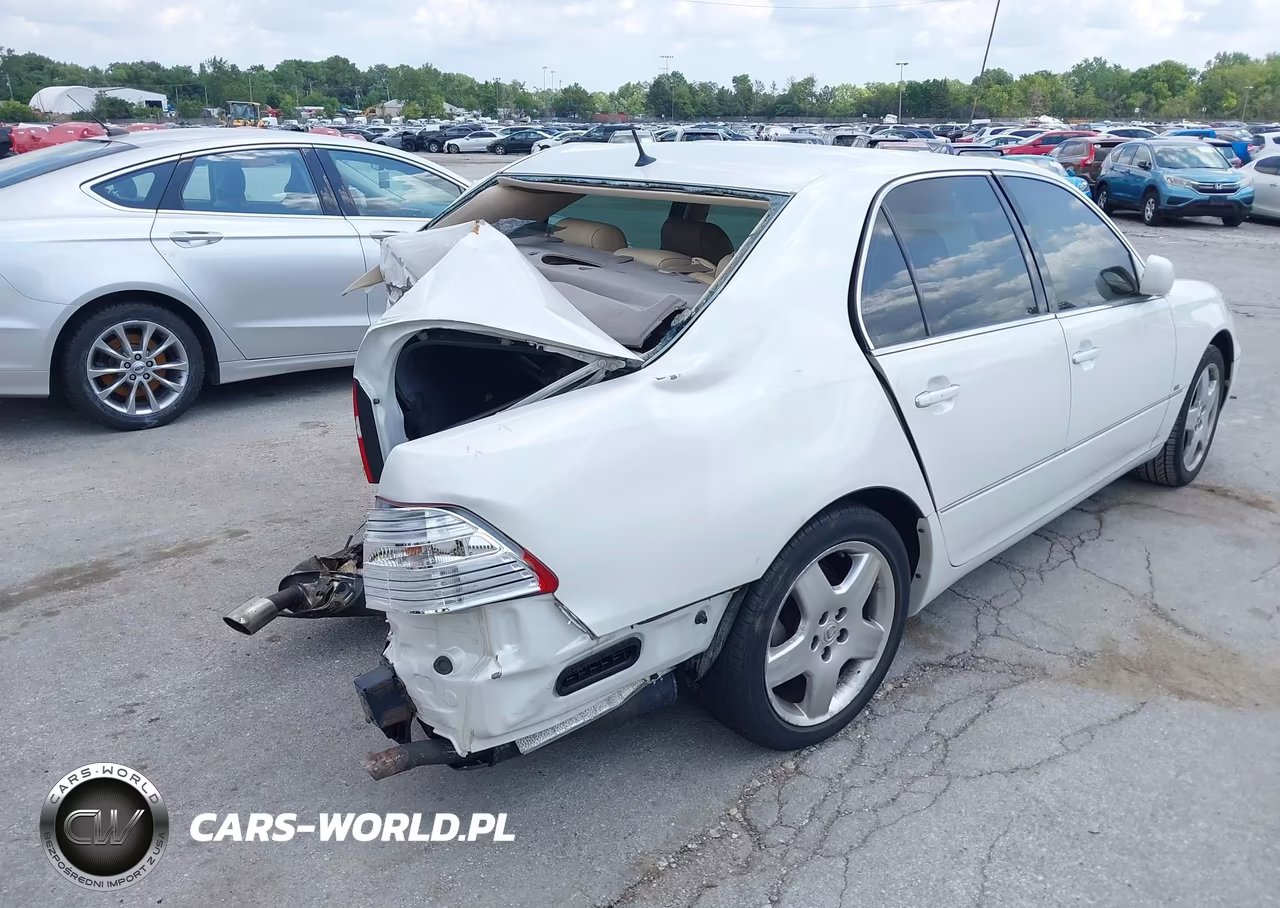 2004 Lexus Ls 430 VIN:JTHBN36FX40125325 - 4
