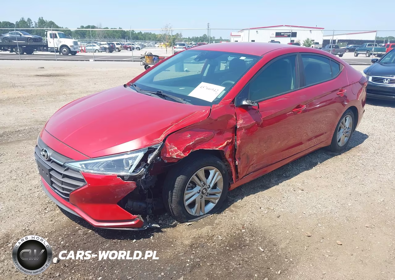 2019 Hyundai Elantra Sel VIN:5NPD84LF0KH408392 - 2