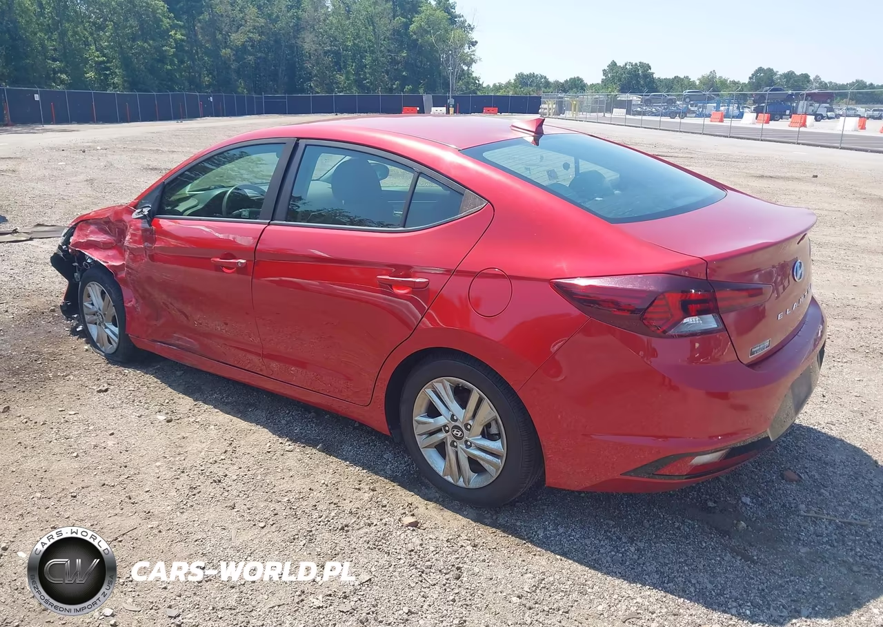 2019 Hyundai Elantra Sel VIN:5NPD84LF0KH408392 - 3