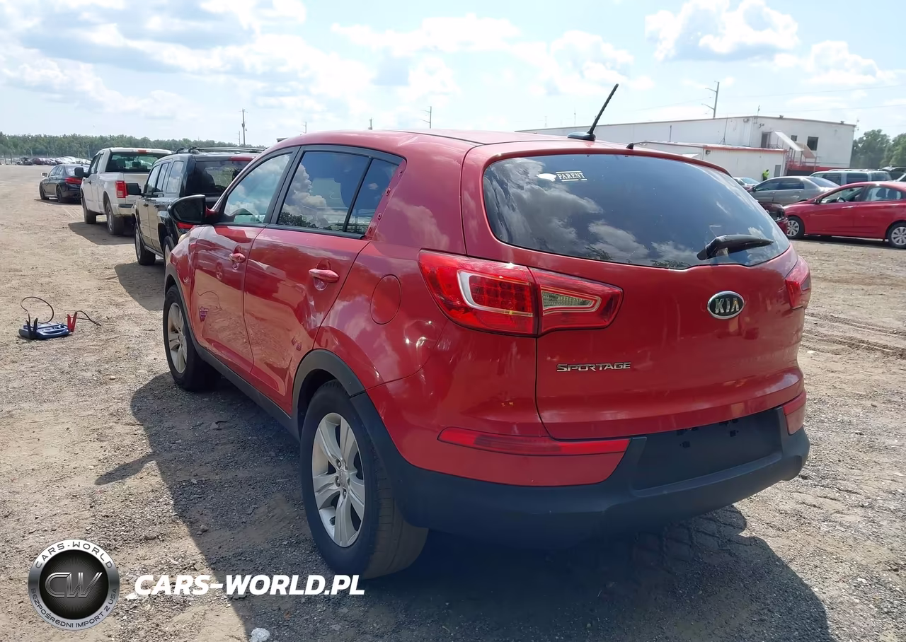 2012 Kia Sportage Lx VIN:KNDPB3A29C7256031 - 3