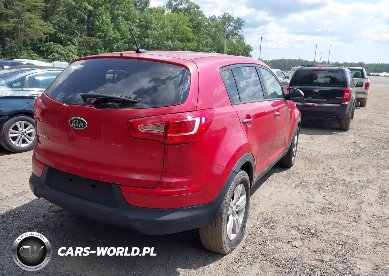 2012 Kia Sportage Lx VIN:KNDPB3A29C7256031 - 4