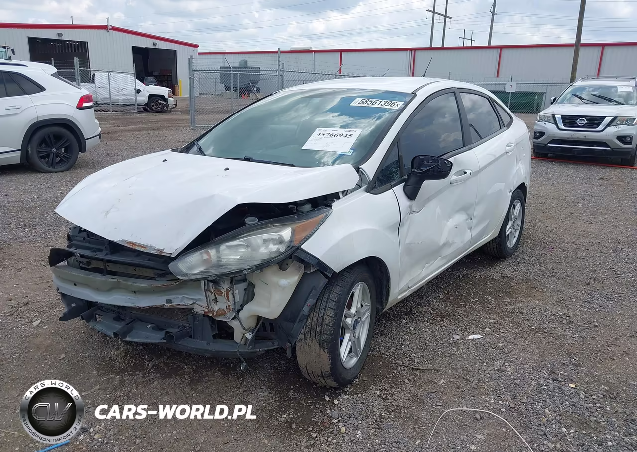2019 Ford Fiesta Se VIN:3FADP4BJ3KM102652 - 2