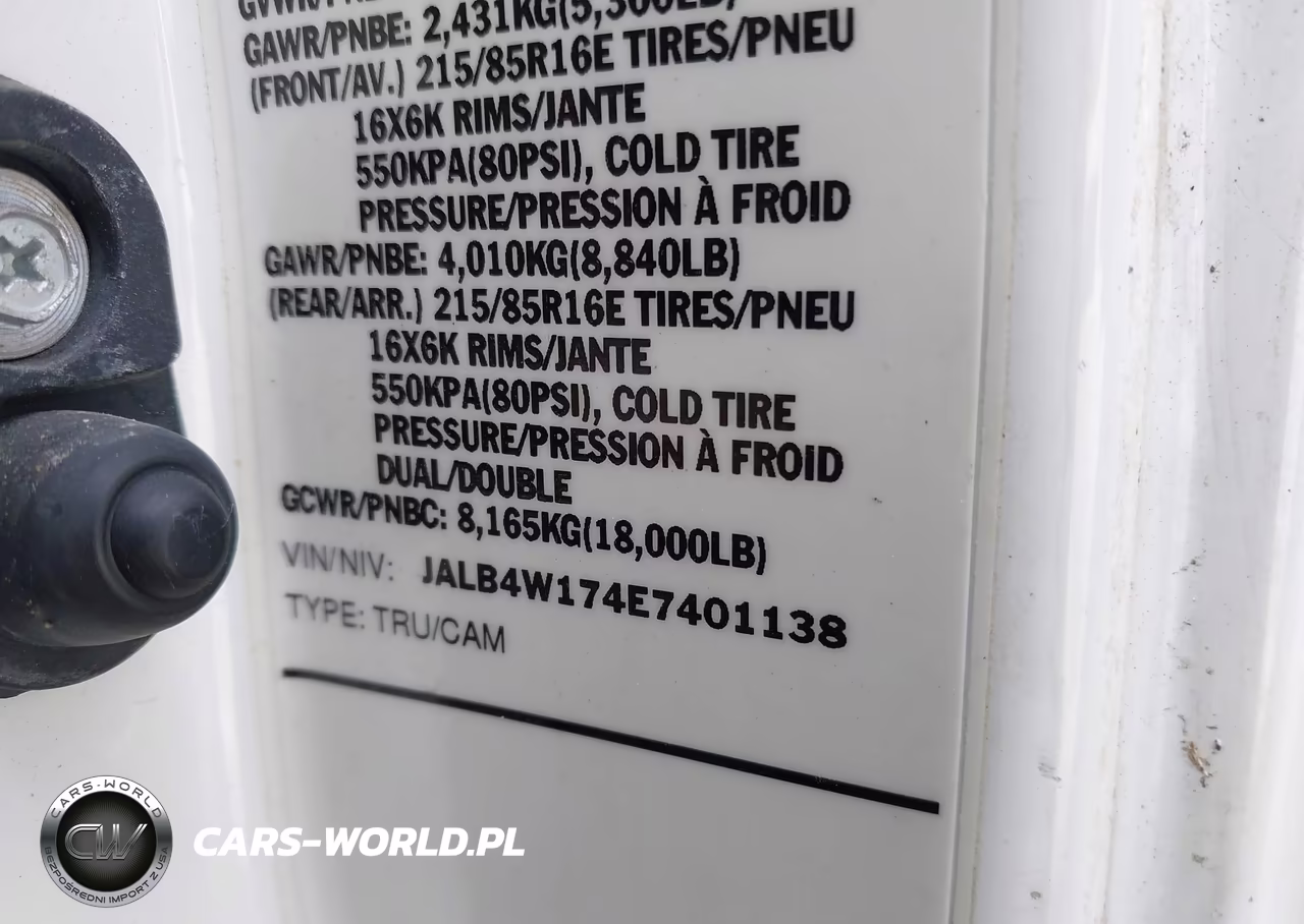2014 Isuzu Npr Dsl Reg At Eco-Max VIN:JALB4W174E7401138 - 8