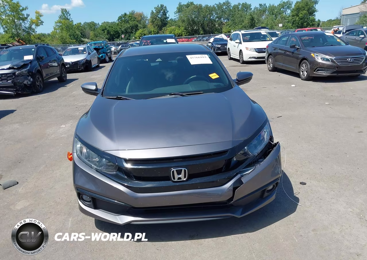 2019 Honda Civic Sport VIN:2HGFC2E81KH552585 - 13