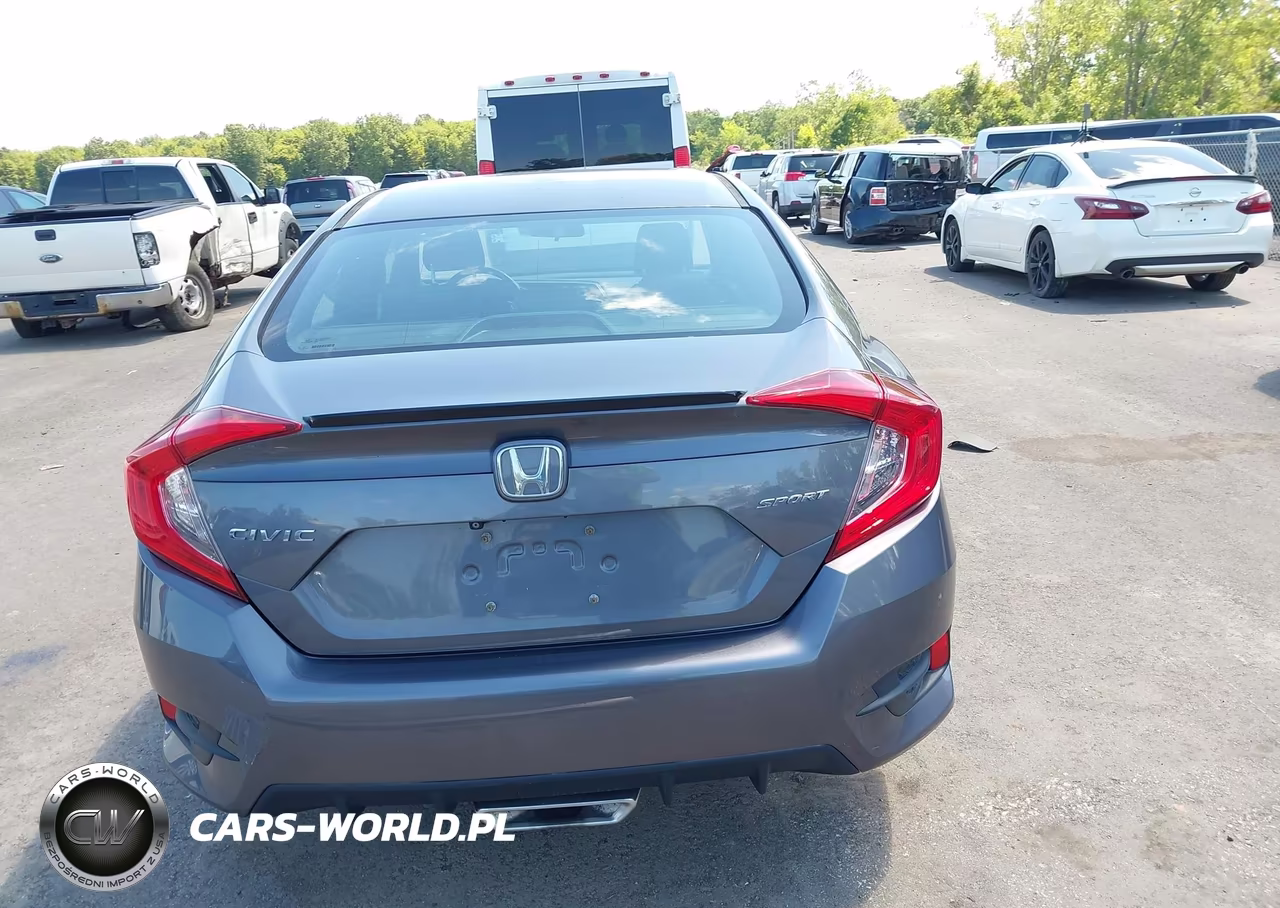 2019 Honda Civic Sport VIN:2HGFC2E81KH552585 - 17
