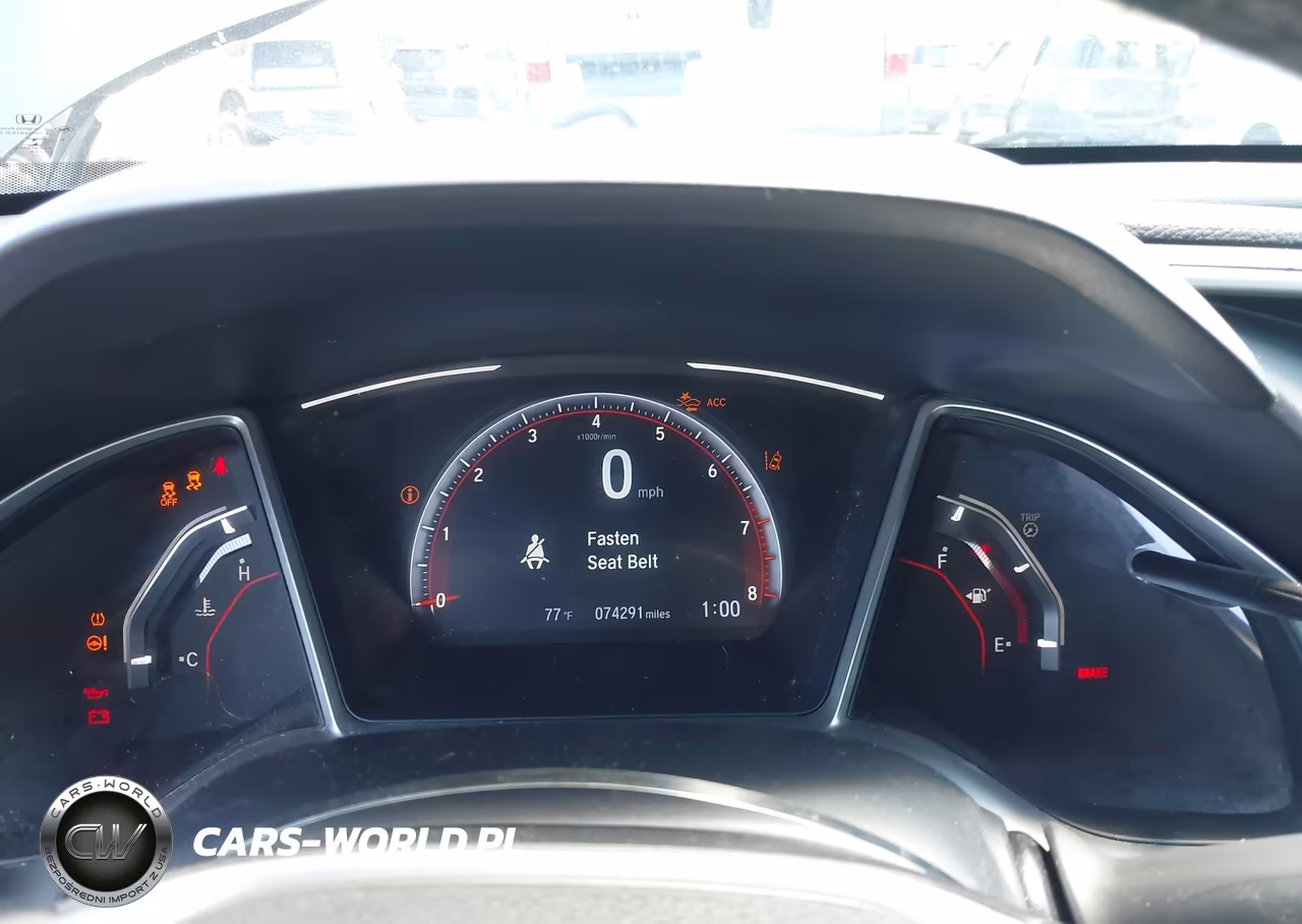2019 Honda Civic Sport VIN:2HGFC2E81KH552585 - 7