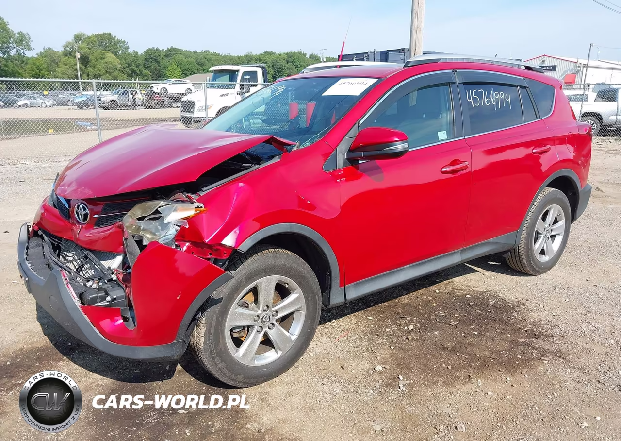 2015 Toyota Rav4 Xle VIN:2T3RFREV3FW340603 - 2