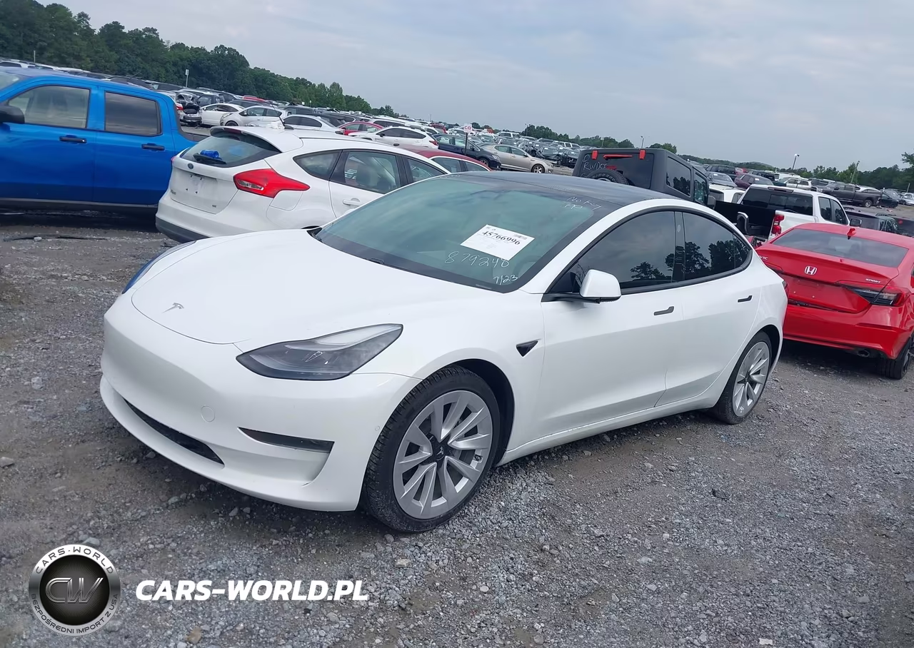 2021 Tesla Model 3 Standard Range Plus Rear-Wheel Drive VIN:5YJ3E1EA5MF879248 - 2