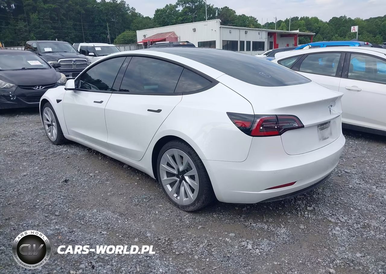 2021 Tesla Model 3 Standard Range Plus Rear-Wheel Drive VIN:5YJ3E1EA5MF879248 - 3