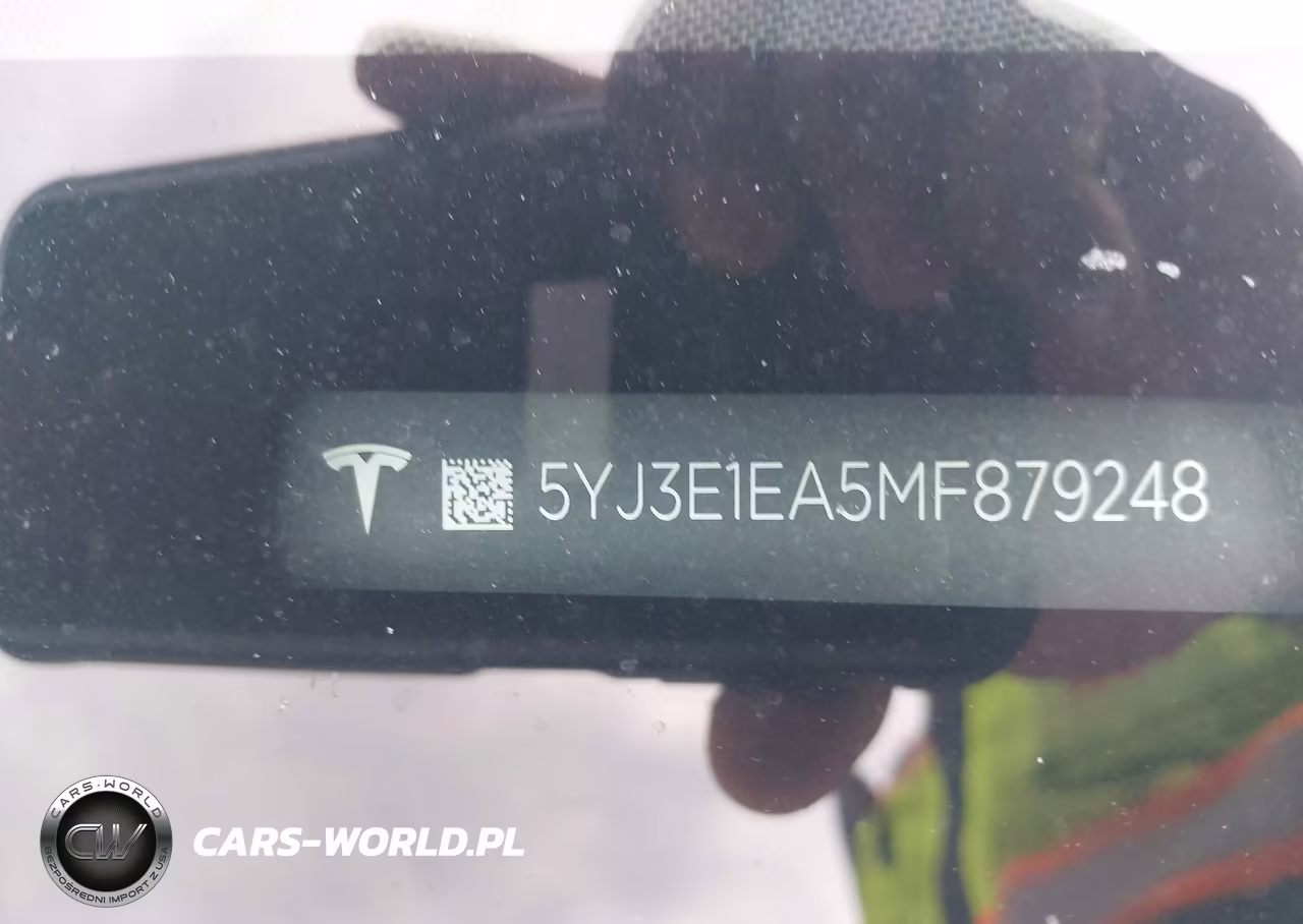 2021 Tesla Model 3 Standard Range Plus Rear-Wheel Drive VIN:5YJ3E1EA5MF879248 - 9
