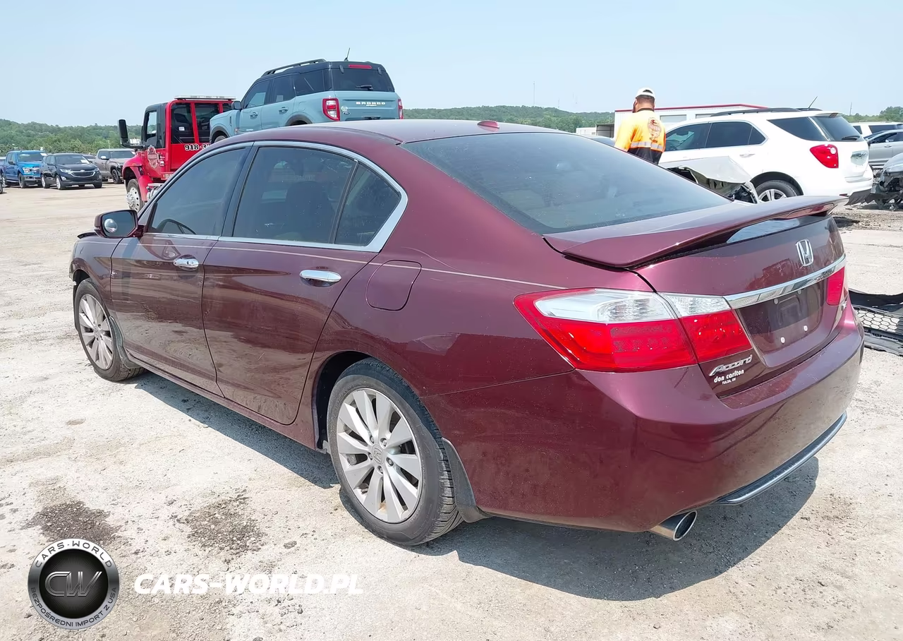 2013 Honda Accord Ex-L V-6 VIN:1HGCR3F80DA039464 - 3
