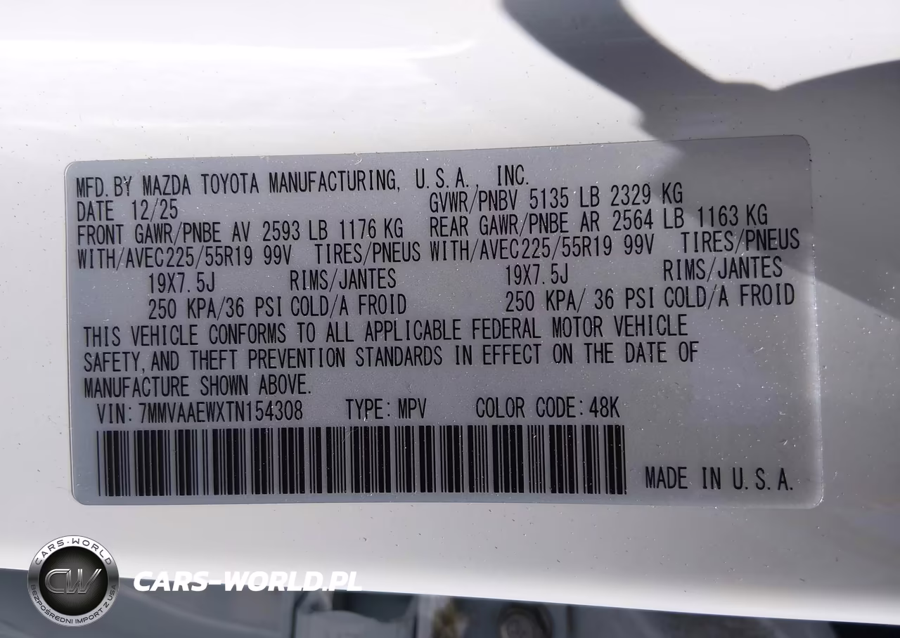 2026 Mazda Cx-50 Hybrid Premium Plus VIN:7MMVAAEWXTN154308 - 9