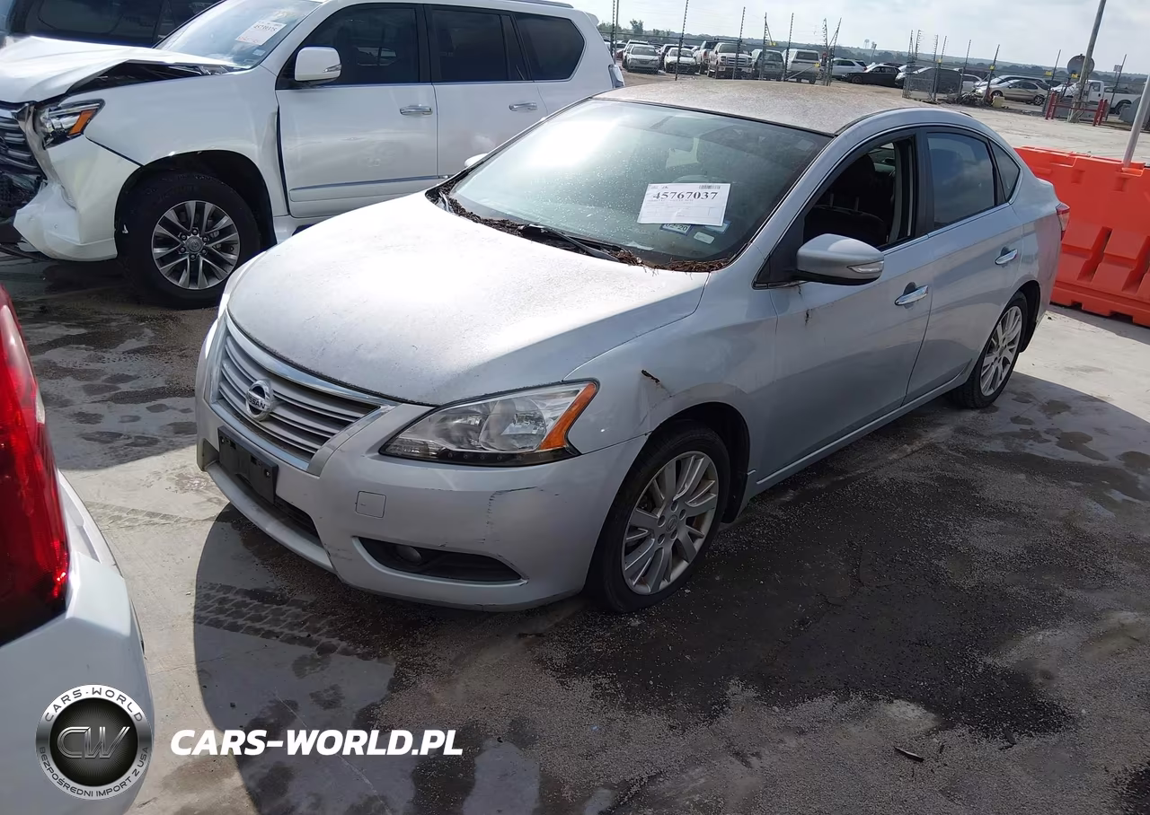 2013 Nissan Sentra Sl VIN:3N1AB7AP7DL662947 - 2