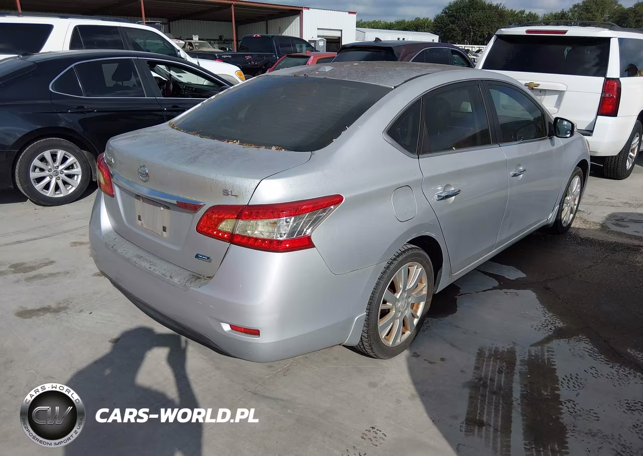 2013 Nissan Sentra Sl VIN:3N1AB7AP7DL662947 - 4