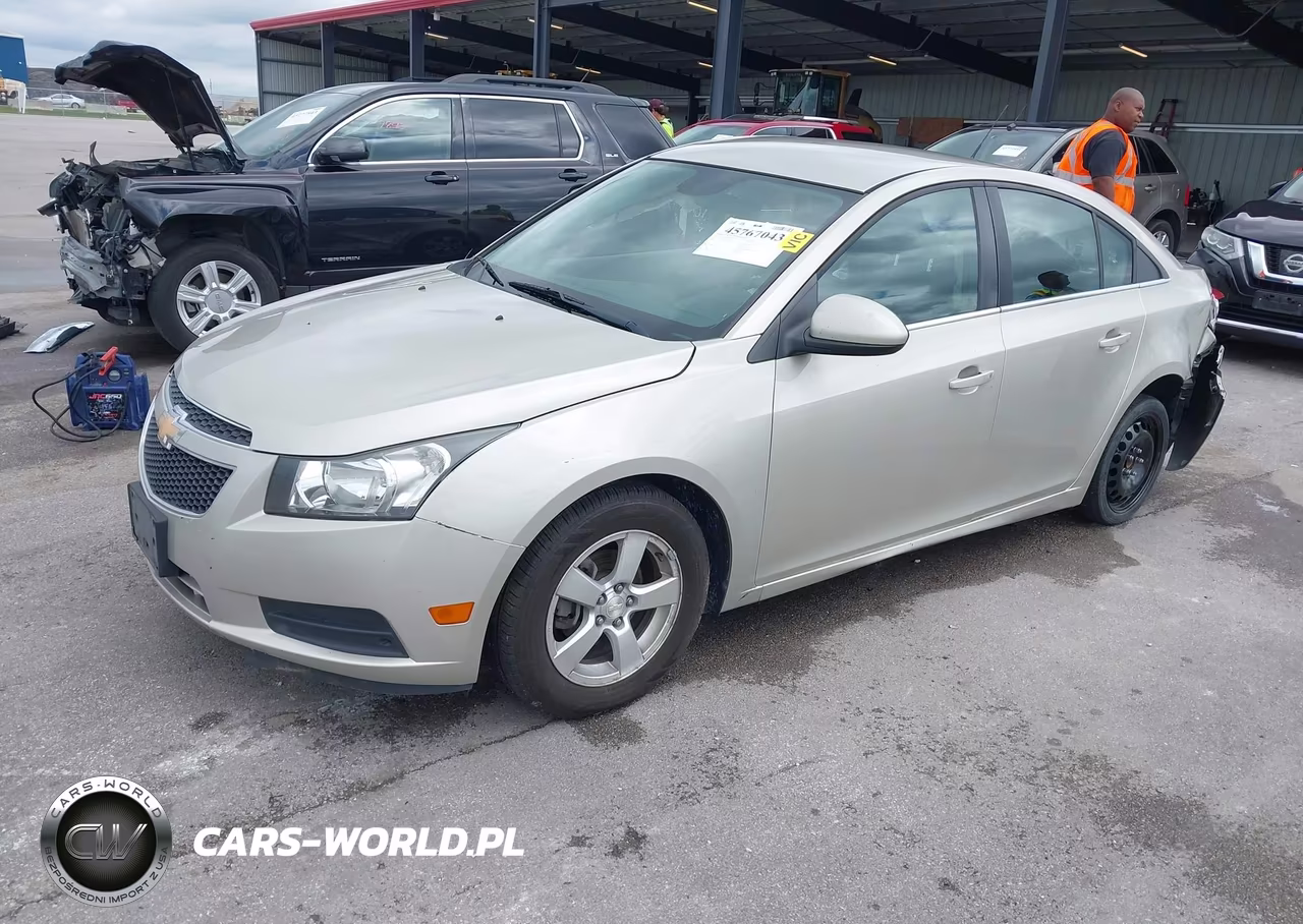 2013 Chevrolet Cruze Lt VIN:1G1PK5SB1D7328456 - 2