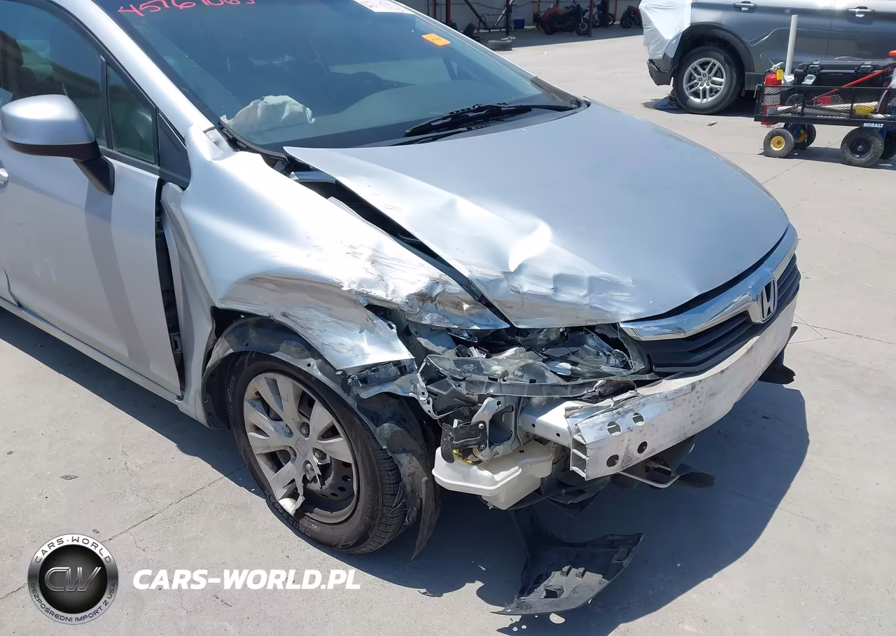 2012 Honda Civic Lx VIN:19XFB2F51CE073733 - 6
