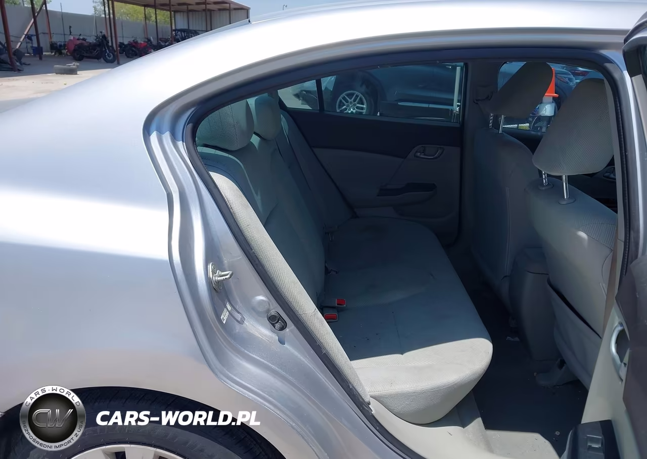 2012 Honda Civic Lx VIN:19XFB2F51CE073733 - 8