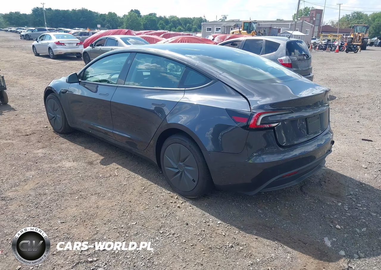 2026 Tesla Model 3 Premium Rear-Wheel Drive-Rear-Wheel Drive VIN:5YJ3E1EA1TF167396 - 3
