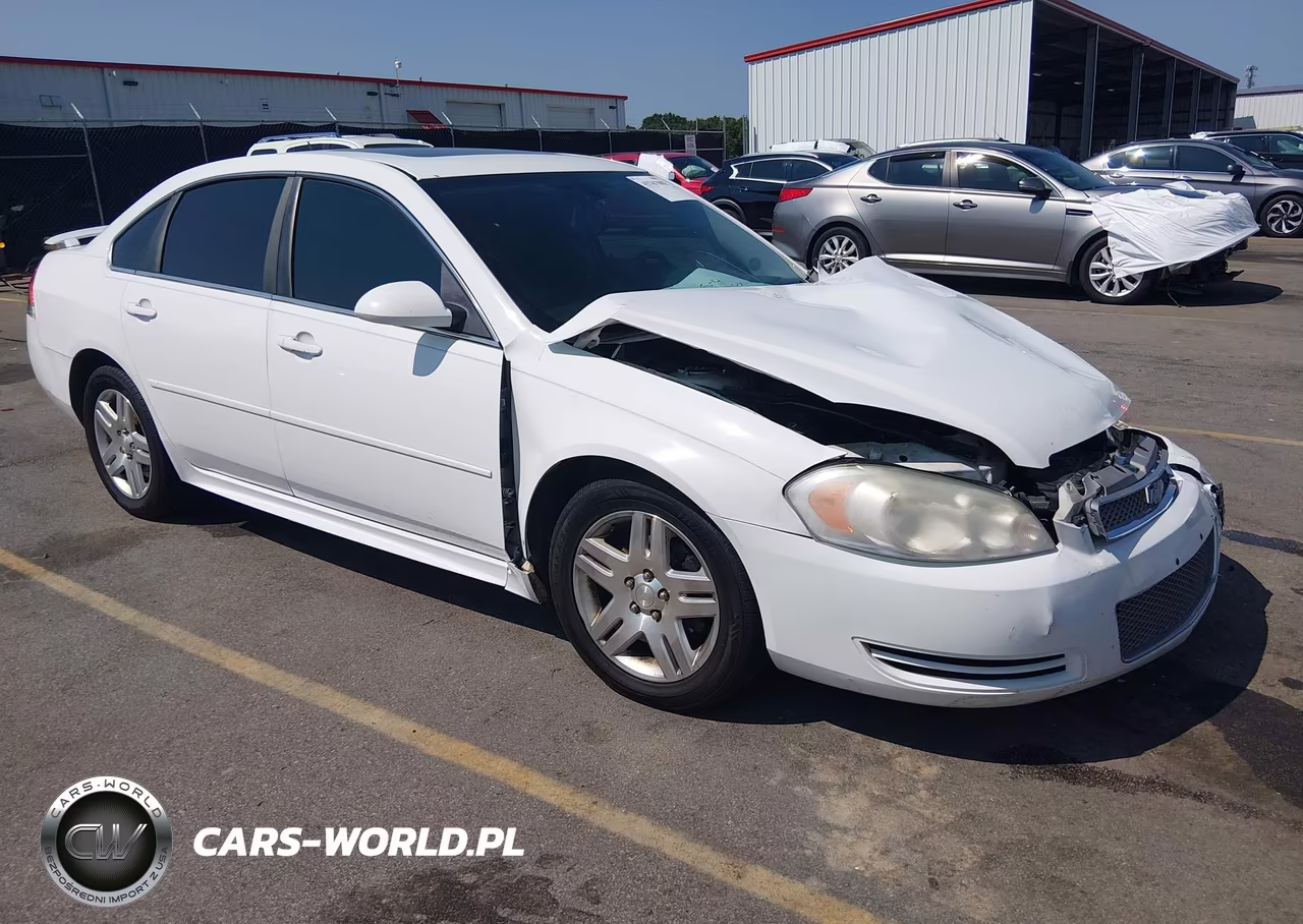 2012 Chevrolet Impala Lt VIN:2G1WG5E35C1247330 - 1