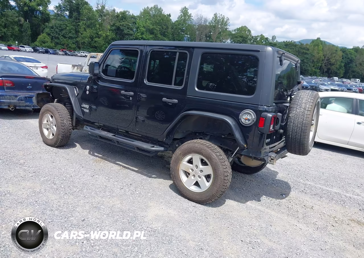 2019 Jeep Wrangler Unlimited Sport S 4X4 VIN:1C4HJXDN2KW691174 - 3