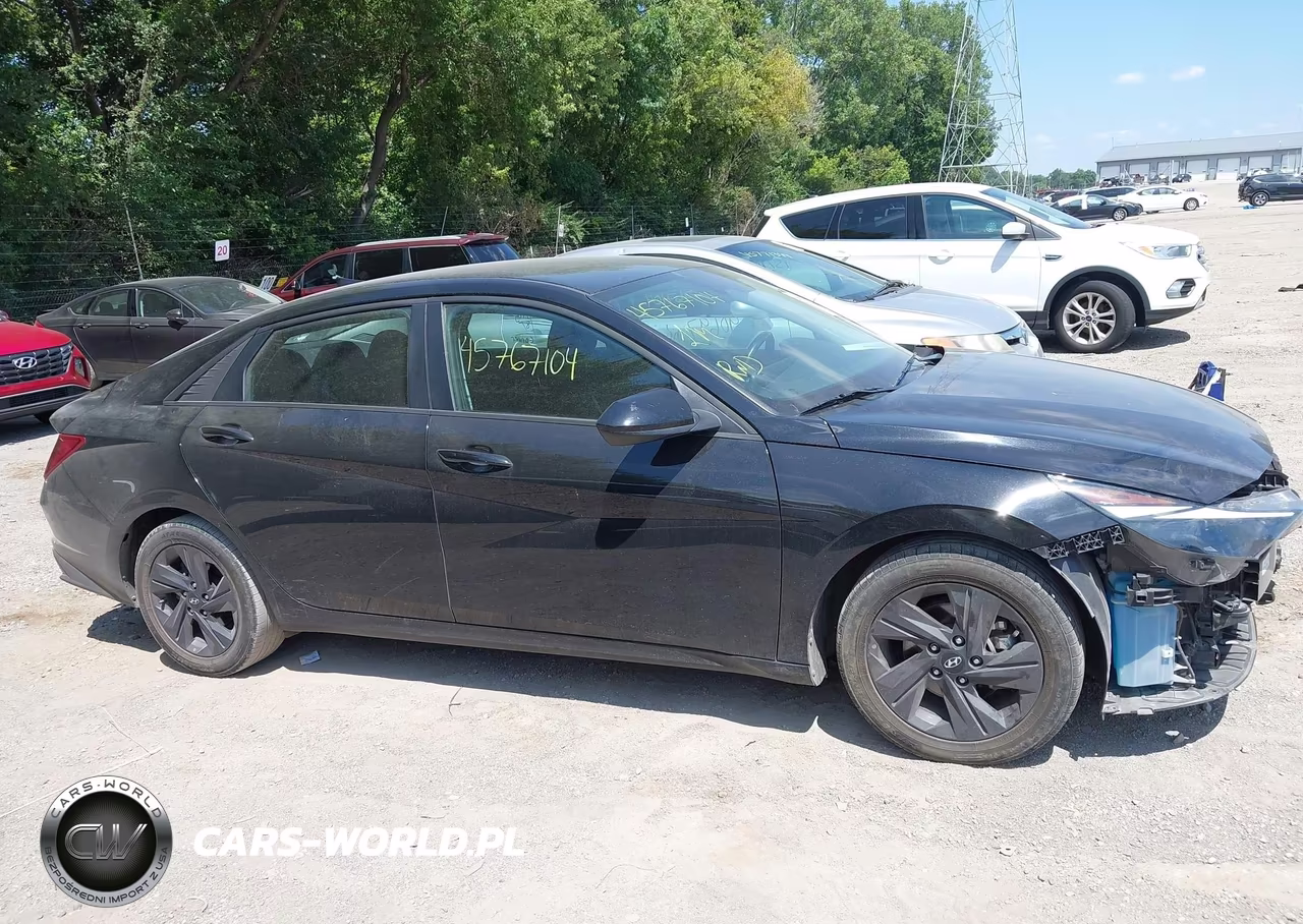 2021 Hyundai Elantra Sel VIN:5NPLS4AG4MH003065 - 13