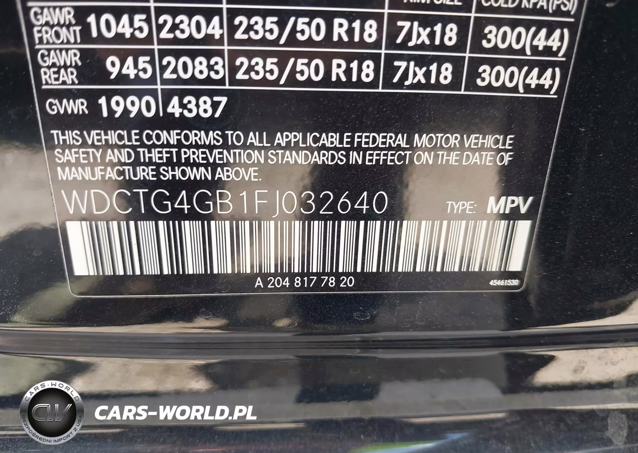 2015 Mercedes-Benz Gla 250 4Matic VIN:WDCTG4GB1FJ032640 - 9