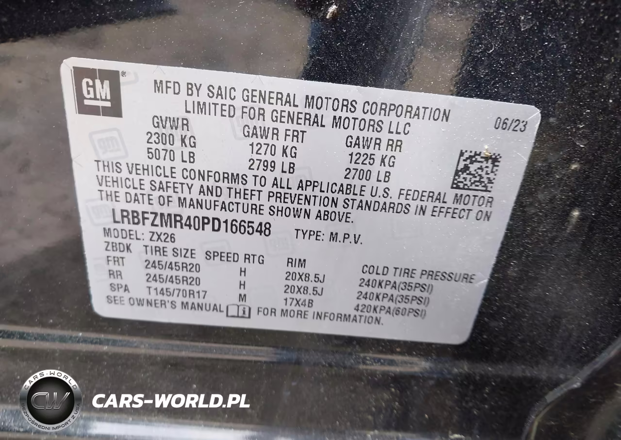 2023 Buick Envision Preferred Awd VIN:LRBFZMR40PD166548 - 9