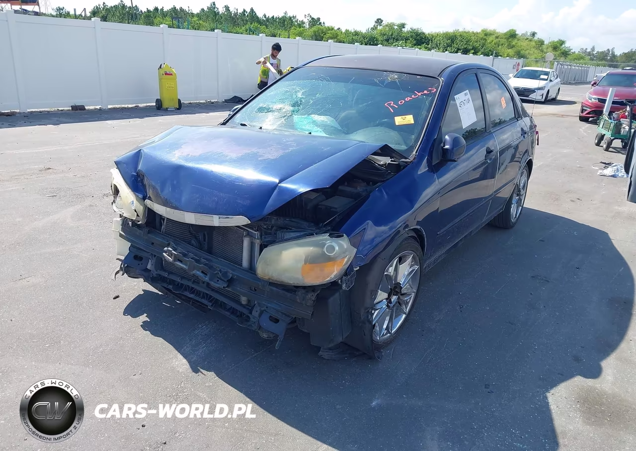 2009 Kia Spectra Ex VIN:KNAFE221195613108 - 2