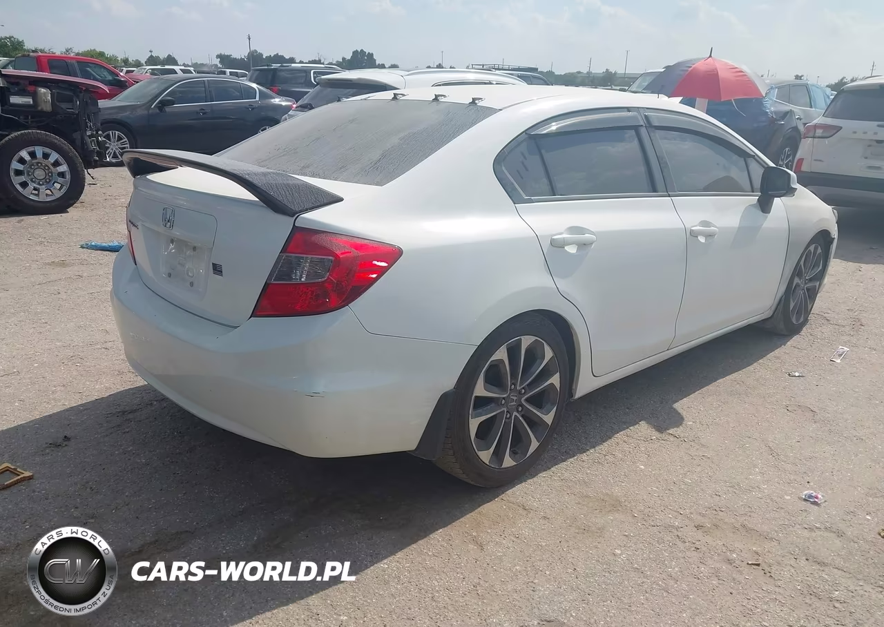2012 Honda Civic Lx VIN:19XFB2F50CE063579 - 4