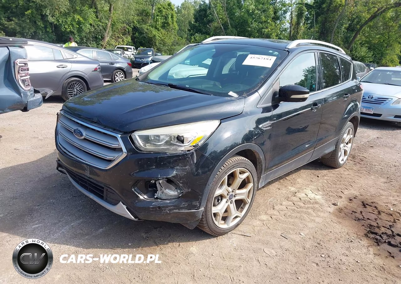2018 Ford Escape Titanium VIN:1FMCU9J90JUA21603 - 2