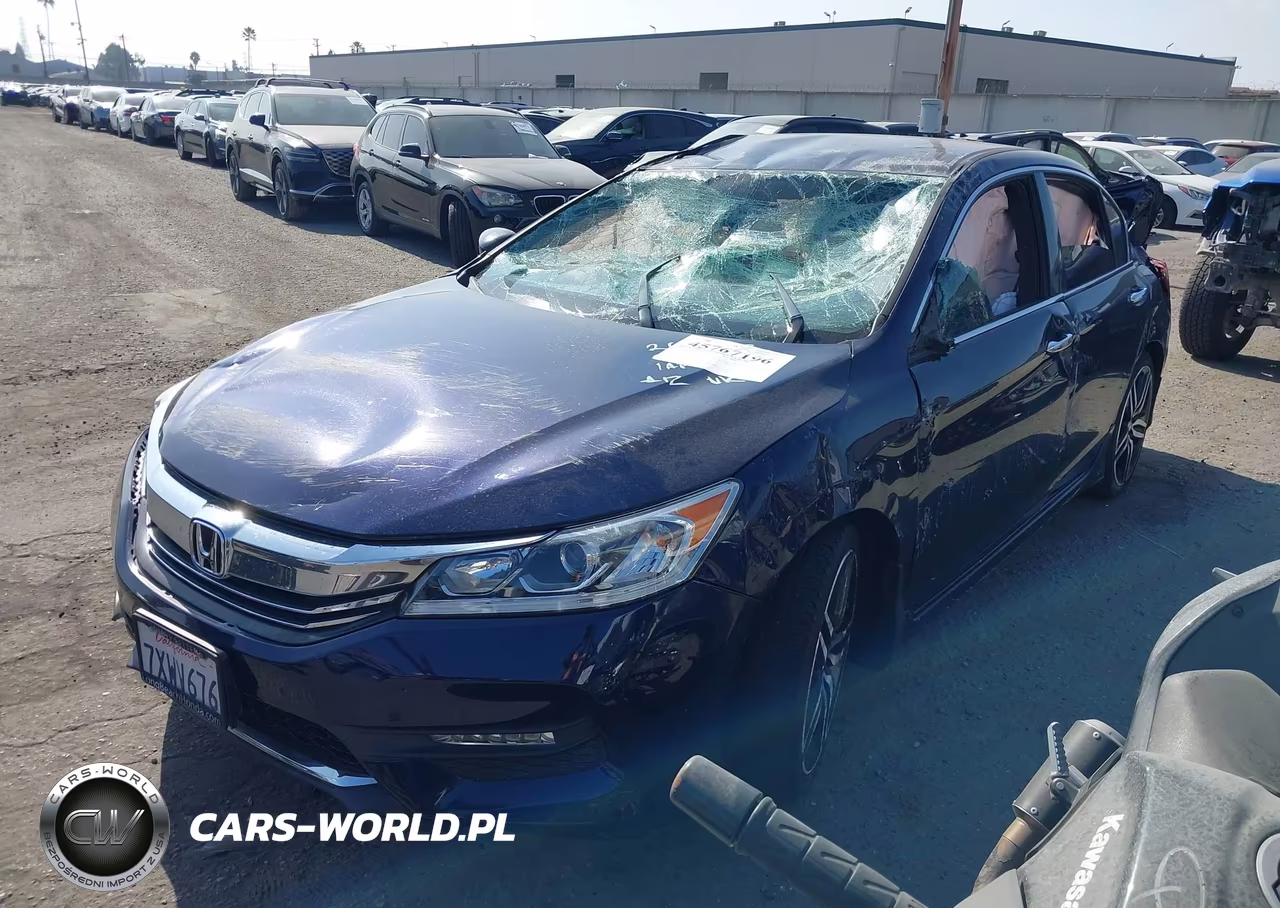 2017 Honda Accord Sport Se VIN:1HGCR2F1XHA102931 - 2