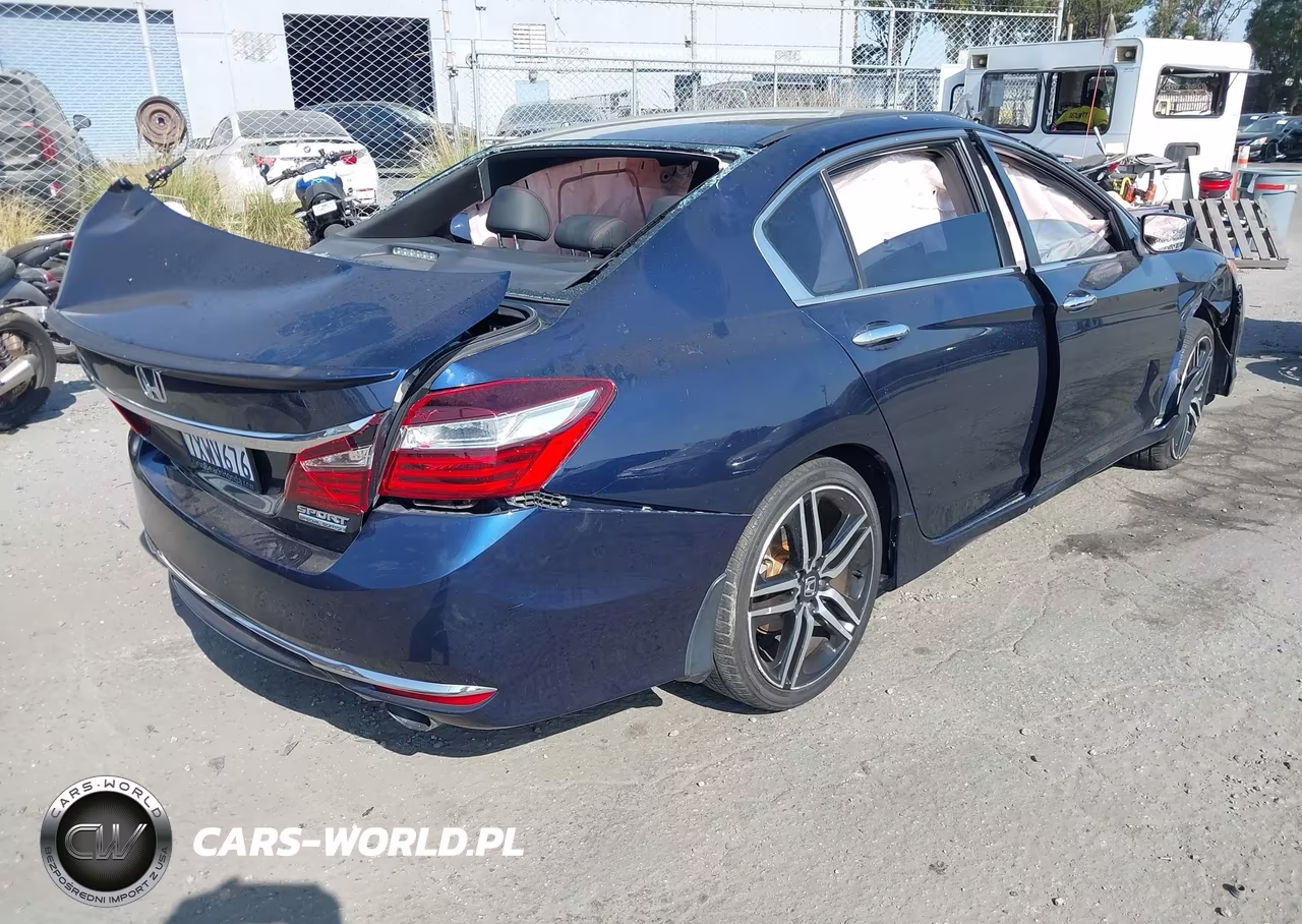 2017 Honda Accord Sport Se VIN:1HGCR2F1XHA102931 - 4