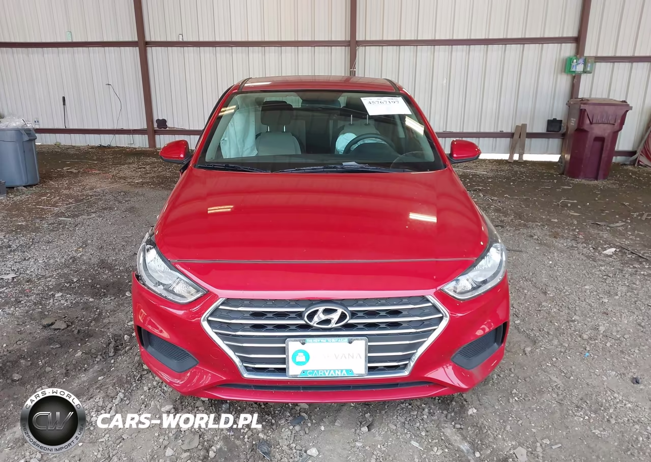 2022 Hyundai Accent Se VIN:3KPC24A61NE160517 - 12
