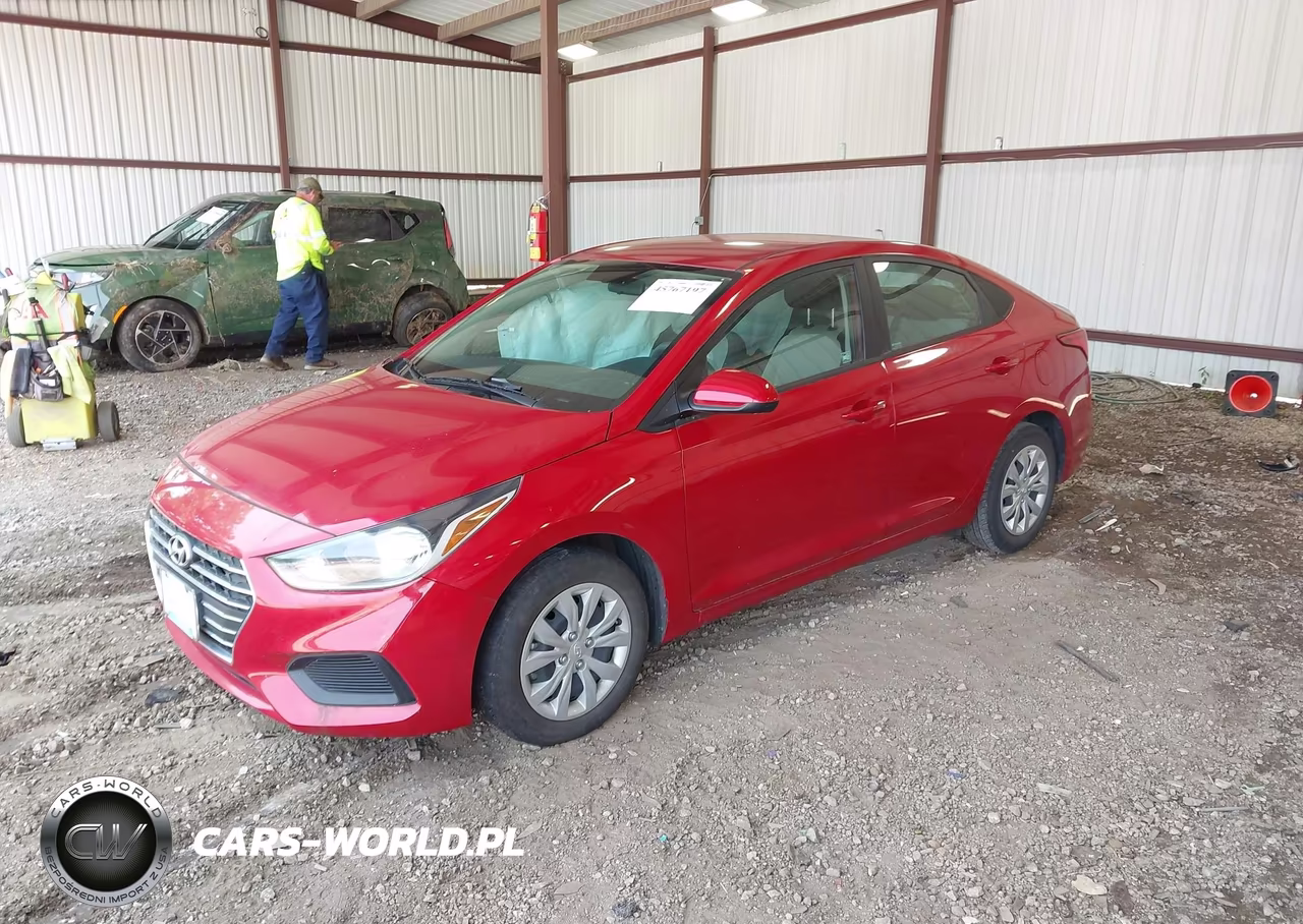 2022 Hyundai Accent Se VIN:3KPC24A61NE160517 - 2