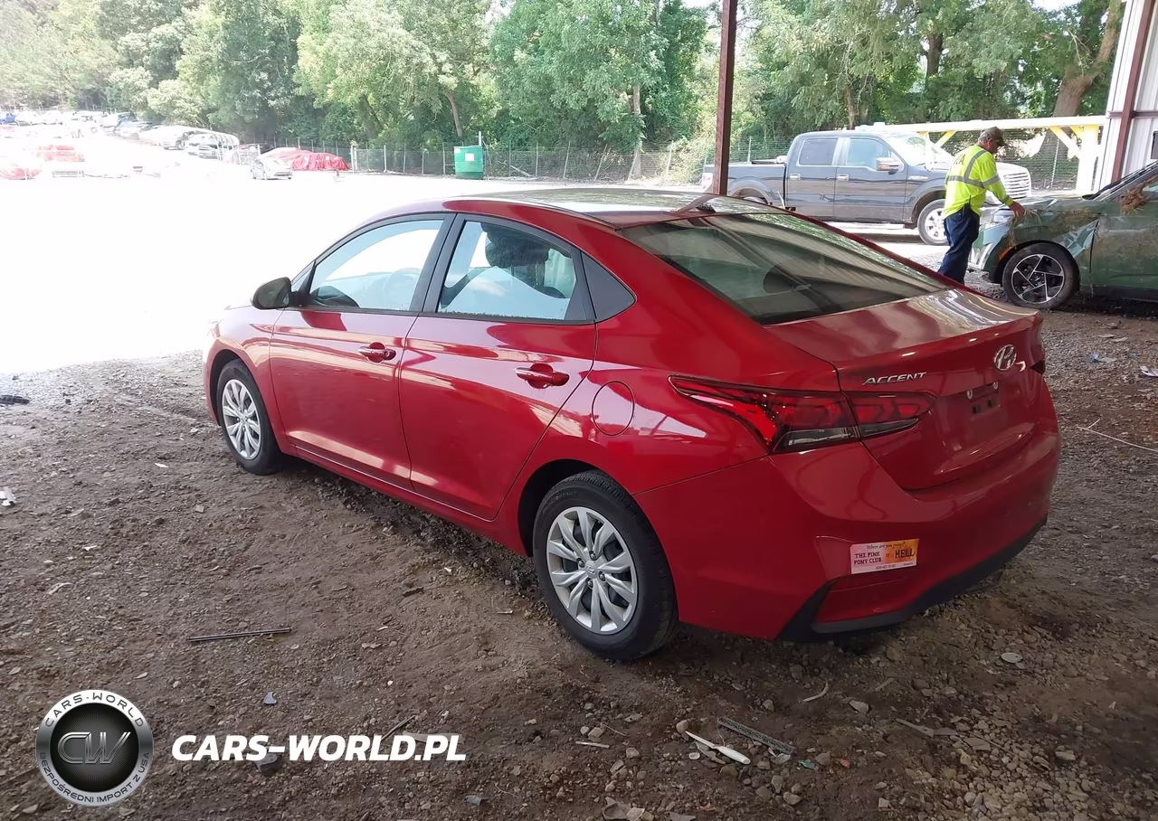 2022 Hyundai Accent Se VIN:3KPC24A61NE160517 - 3